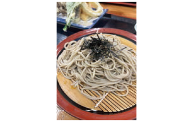 ▲実際にそば打ちし提供