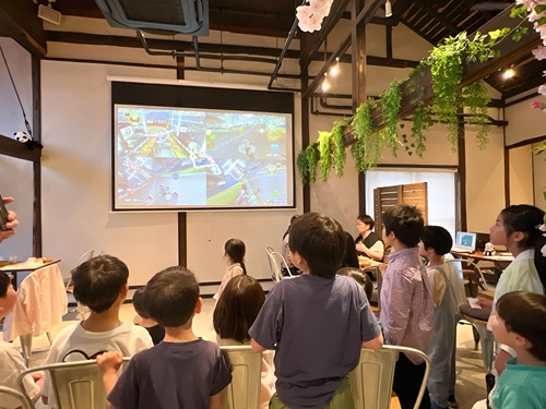 ▲子ども食堂ゲーム大会